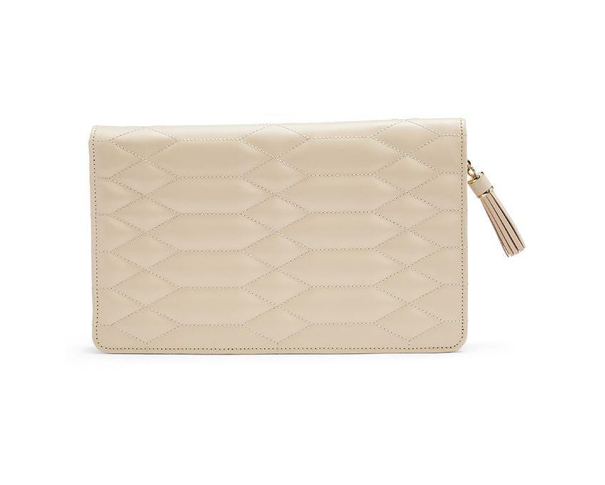 WOLF Caroline Large Jewelry Portfolio Ivory 324053