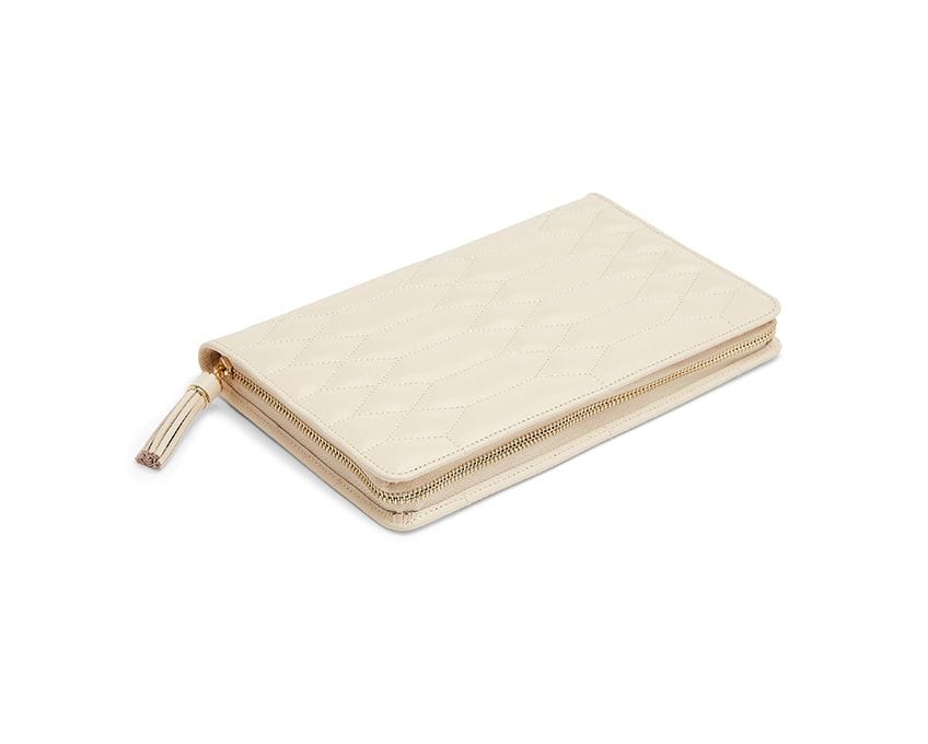 WOLF Caroline Large Jewelry Portfolio Ivory 324053