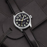 Ernst Benz Chronosport Traditional 44mm Black Dial Green Luminous Numerals Men's Watch GC40211