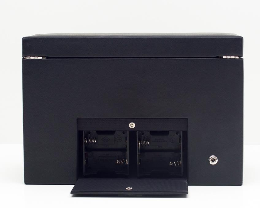 WOLF 457256 Roadster Double Watch Winder With Watch Storage