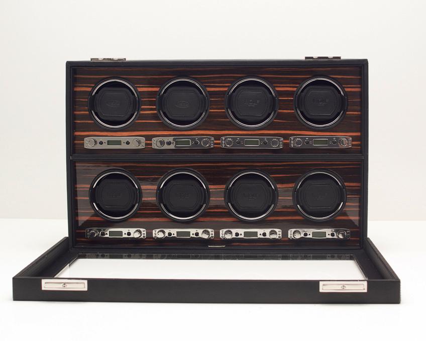 WOLF 459356 Roadster Luxury Eight Piece Watch Winder