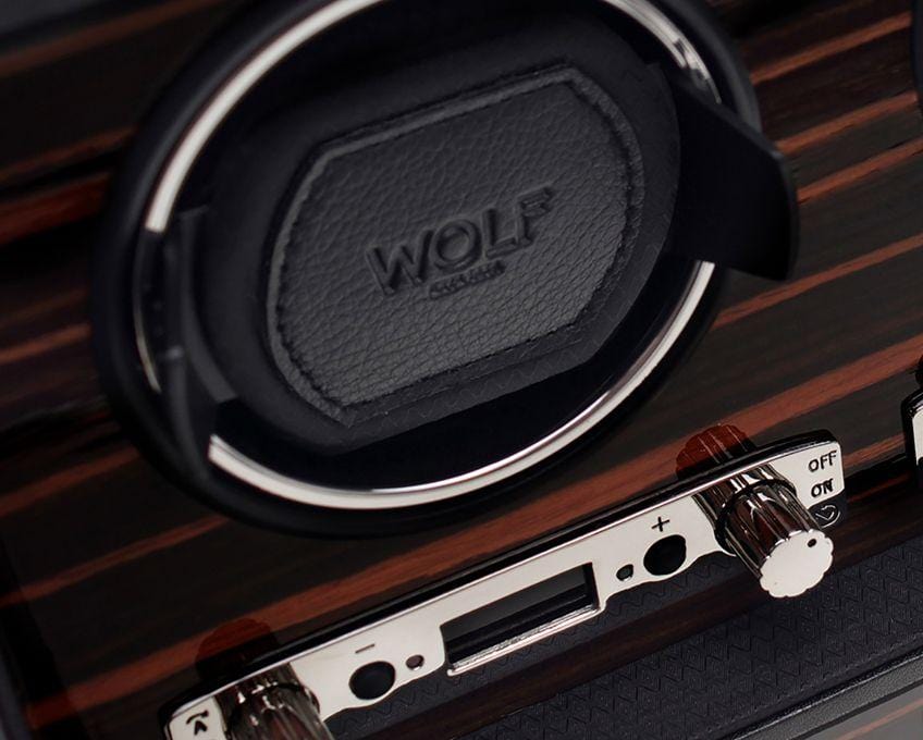 WOLF 459356 Roadster Luxury Eight Piece Watch Winder