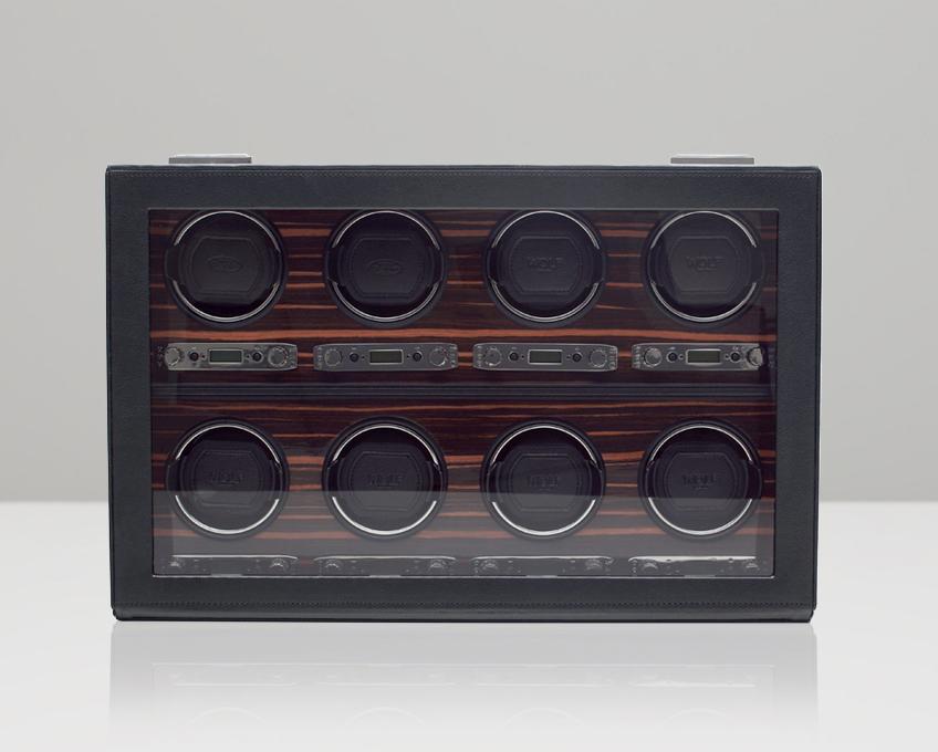 WOLF 459356 Roadster Luxury Eight Piece Watch Winder