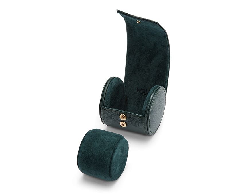 WOLF British Racing Green 12 Pack Single Watch Roll 529081