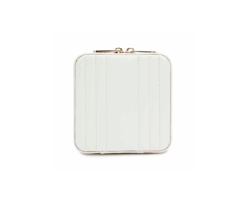 WOLF Maria Small Jewelry Zip Case White 766253