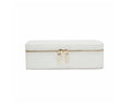 WOLF Maria Medium Jewelry Zip Case White 766353