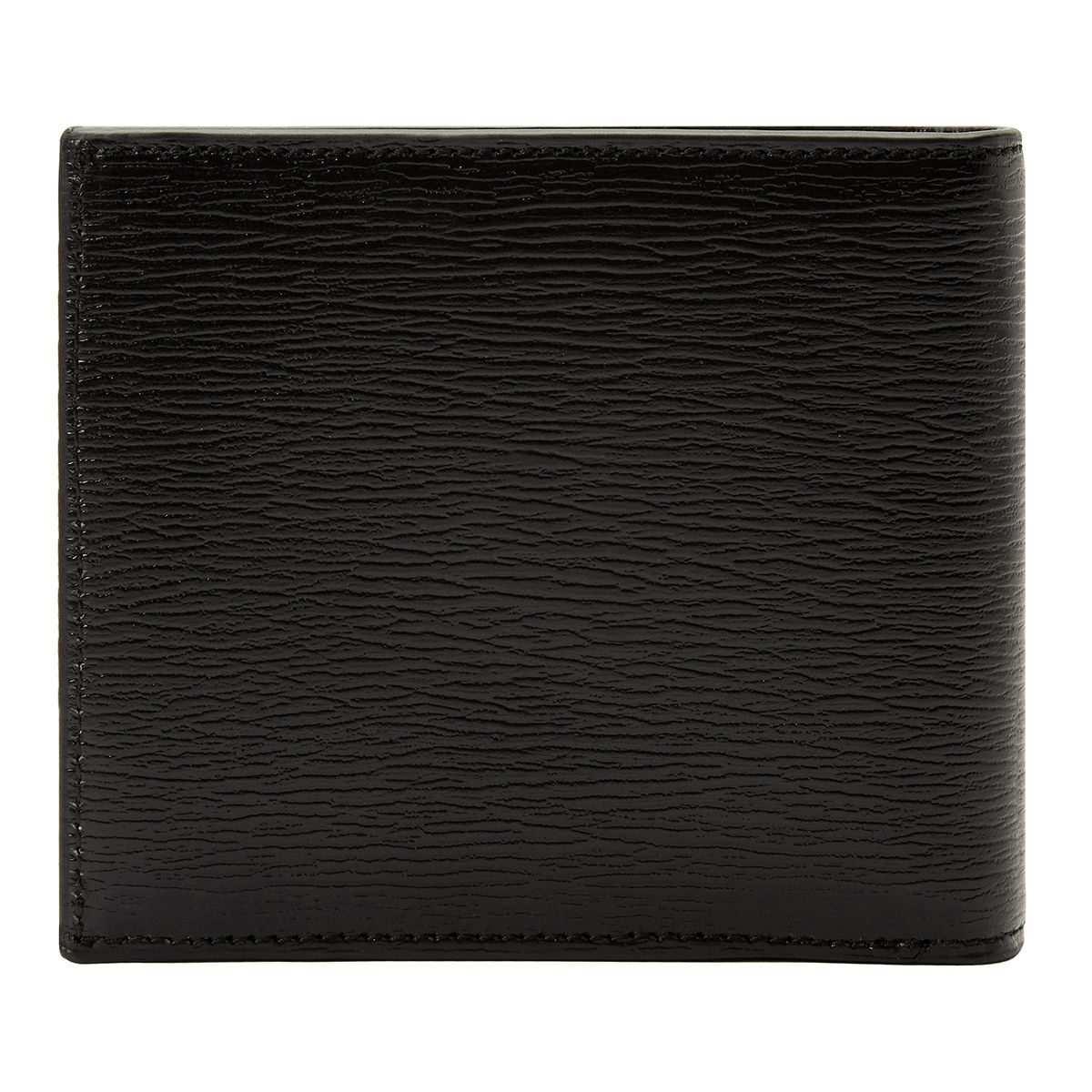 WOLF W Billfold Black Leather 774002