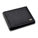 WOLF W Billfold Black Leather 774002