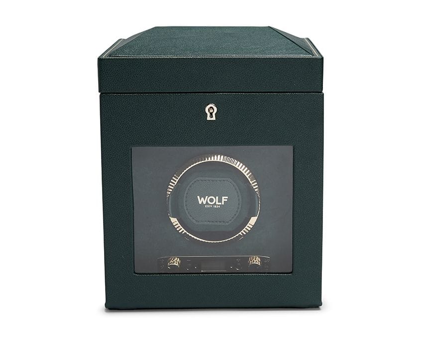 WOLF British Racing Green Single Watch Winder 792141