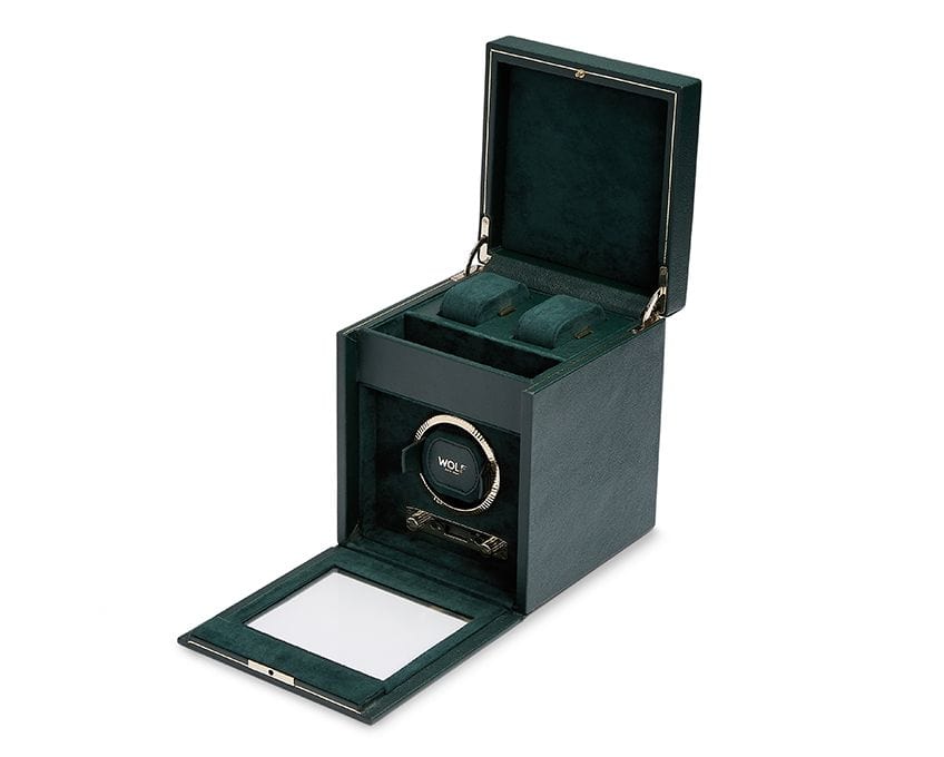 WOLF British Racing Green Single Watch Winder 792141