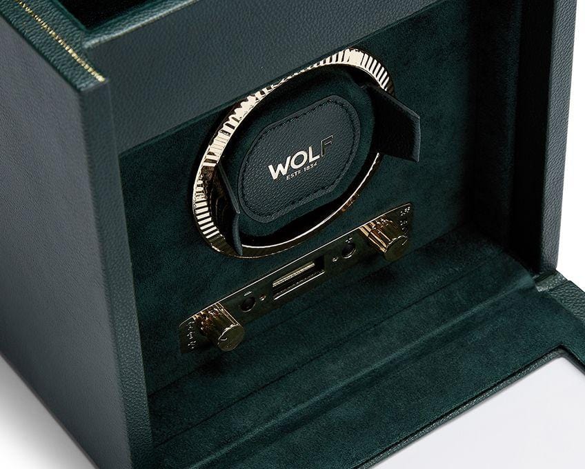 WOLF British Racing Green Single Watch Winder 792141