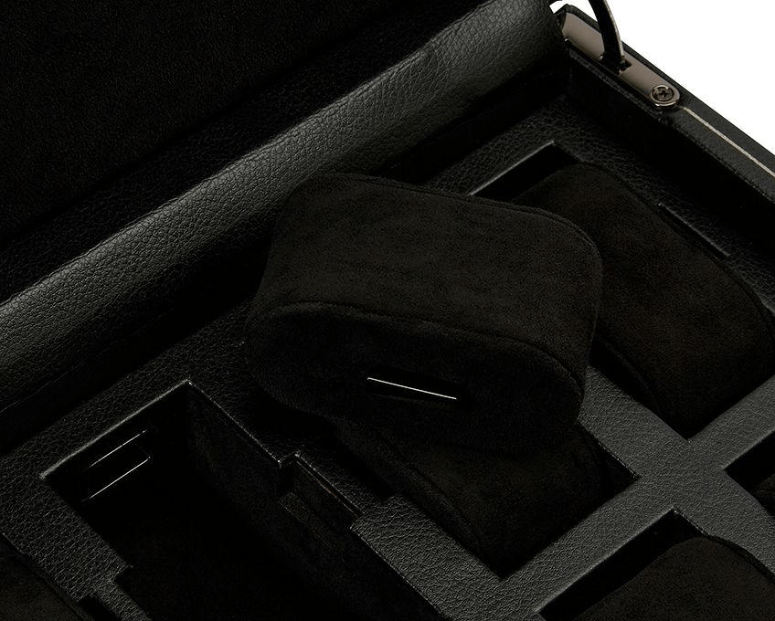 WOLF British Racing Black 10 Piece Watch Box 792702