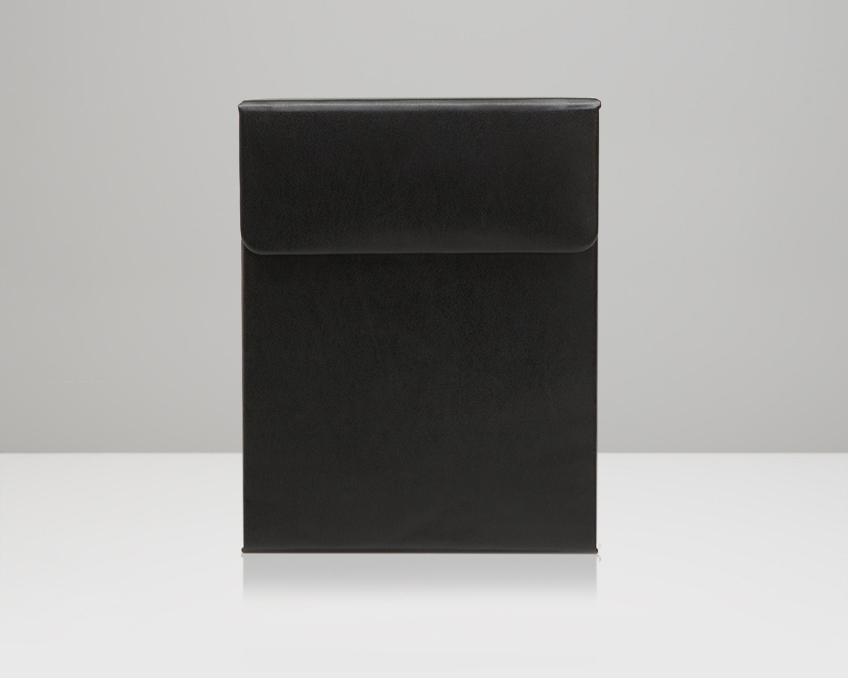 WOLF Heritage 2 Piece Black Watch Box 99504