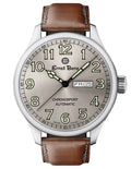 Ernst Benz Chronosport Slate Sunburst Dial Green Numerals 47mm Automatic Men's Watch GC10215