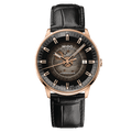 Mido Commander Gradient Rose Gold PVD Skeleton Dial Men's Watch M0214073641100