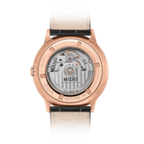 Mido Commander Gradient Rose Gold PVD Skeleton Dial Men's Watch M0214073641100