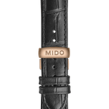 Mido Commander Gradient Rose Gold PVD Skeleton Dial Men's Watch M0214073641100