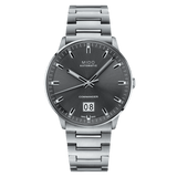 Mido Commander Big Date Anthracite Dial Steel Men's Watch M0216261106100