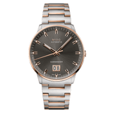 Mido Commander Big Date Anthracite Dial Two-Tone Steel Men's Watch M0216262206100
