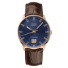 Mido Commander Big Date Rose Gold Blue Dial Men's Watch M0216263604100