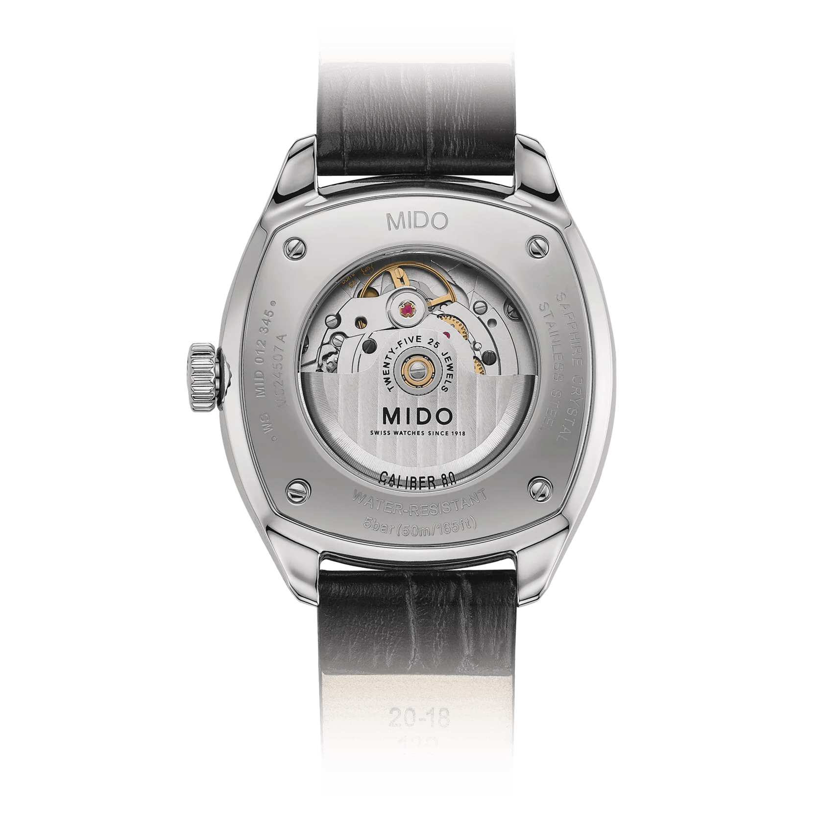 Mido Belluna Royal Blue Guilloche Dial Men's Watch M0245071604100