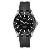 Mido Ocean Star 200 Black Dial Black Strap Men's Watch M0264301705100
