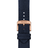 Mido Ocean Star 200 Rose Gold Blue Strap Men's Watch M0264303604100