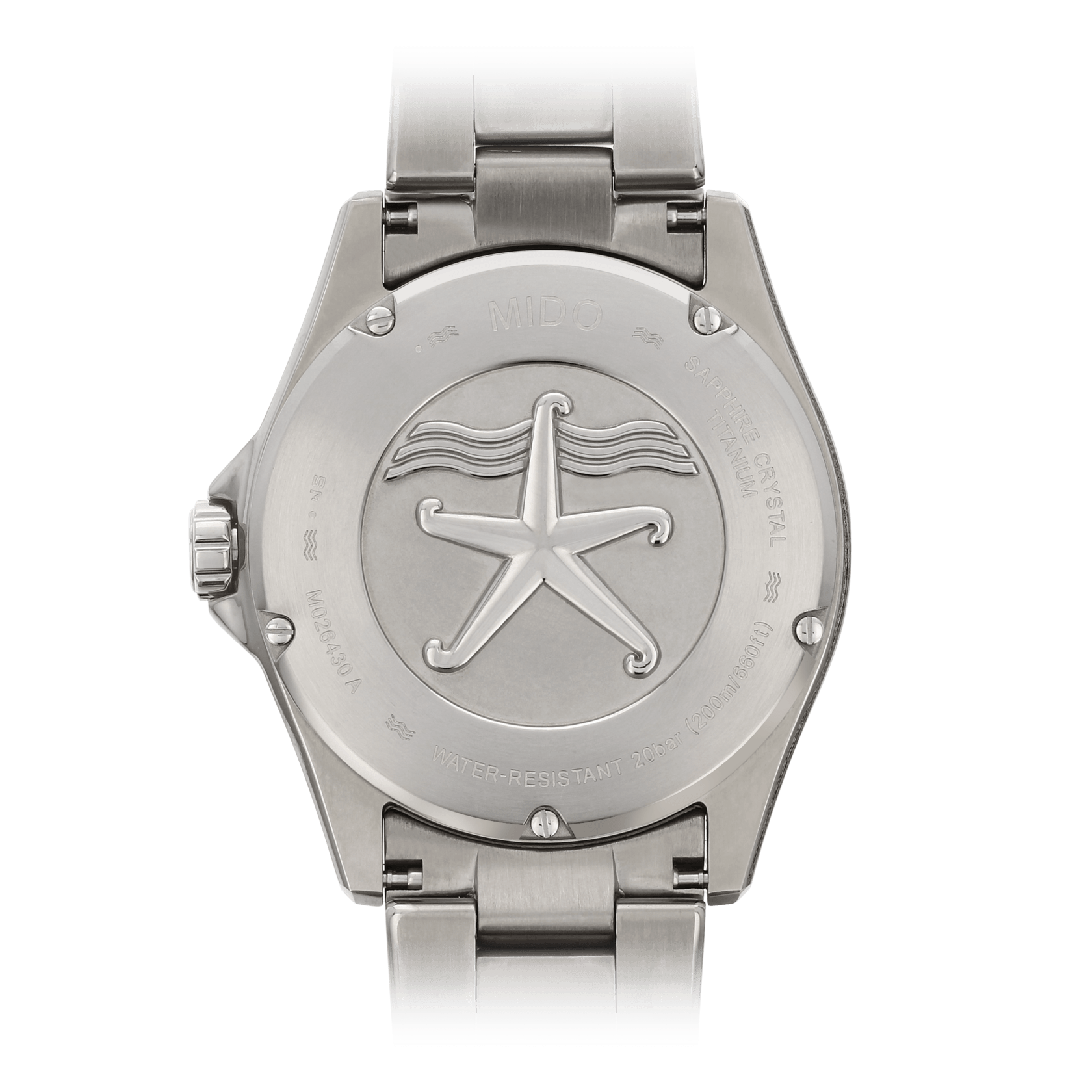 Mido Ocean Star 200 Titanium Anthracite Dial Men's Watch M0264304406100