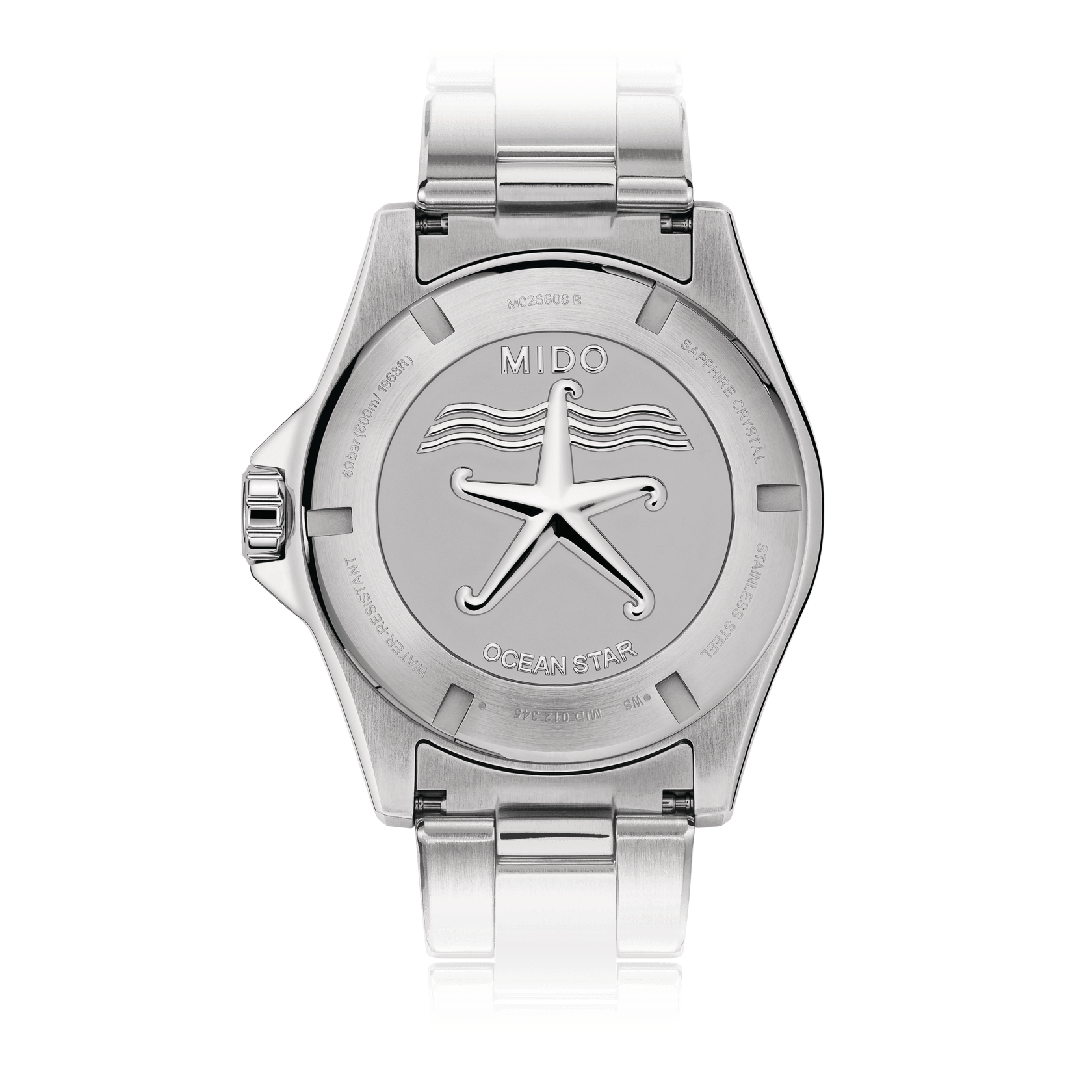 Mido Ocean Star 600 Chronometer Black Dial Men's Watch M0266081105100