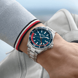 Mido Ocean Star GMT Blue-Red Special Edition Men's Watch M0266291104100