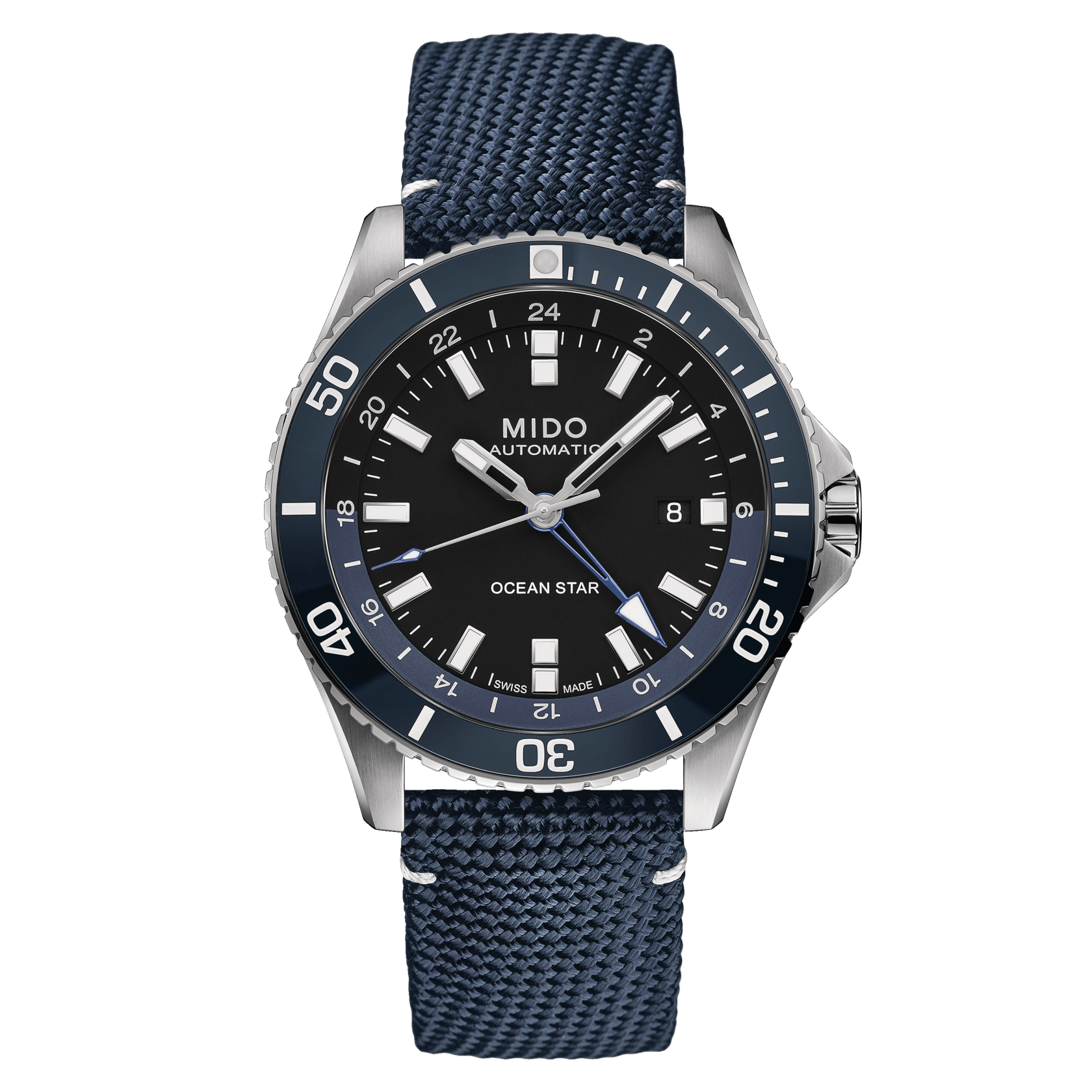 Mido Ocean Star GMT Blue Dial Men's Watch M0266291705100