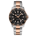 Mido Ocean Star GMT Black Dial Two-Tone Steel Men's Watch M0266292205100
