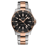 Mido Ocean Star GMT Black Dial Two-Tone Steel Men's Watch M0266292205100