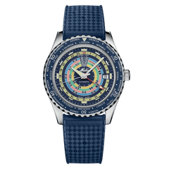 Mido Ocean Star Decompression Worldtimer Blue Men's Watch M0268291704100