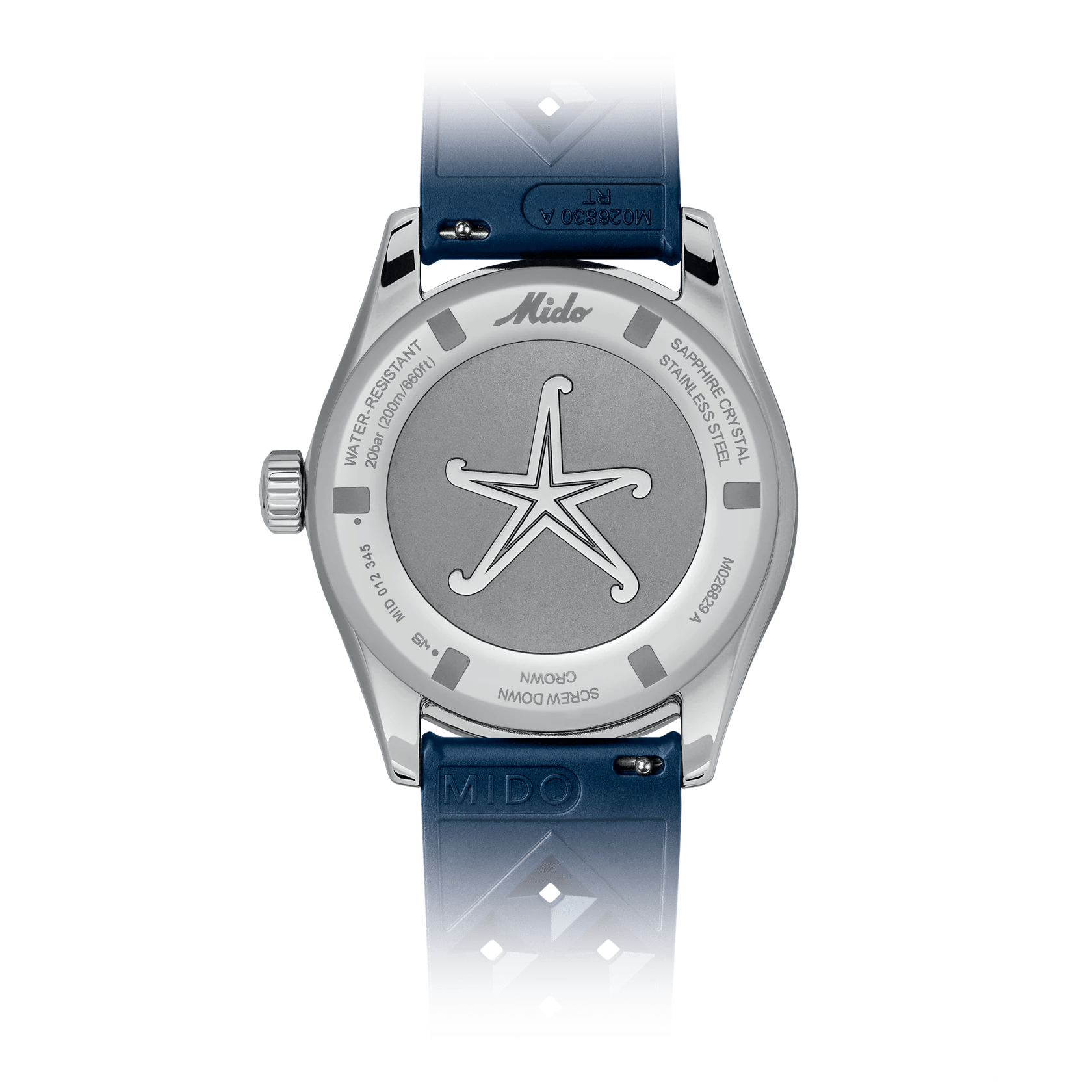 Mido Ocean Star Decompression Worldtimer Blue Men's Watch M0268291704100