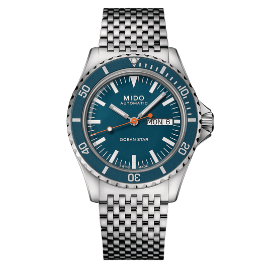 Mido Ocean Star Tribute Special Edition Blue Dial Men's Watch M0268301104100