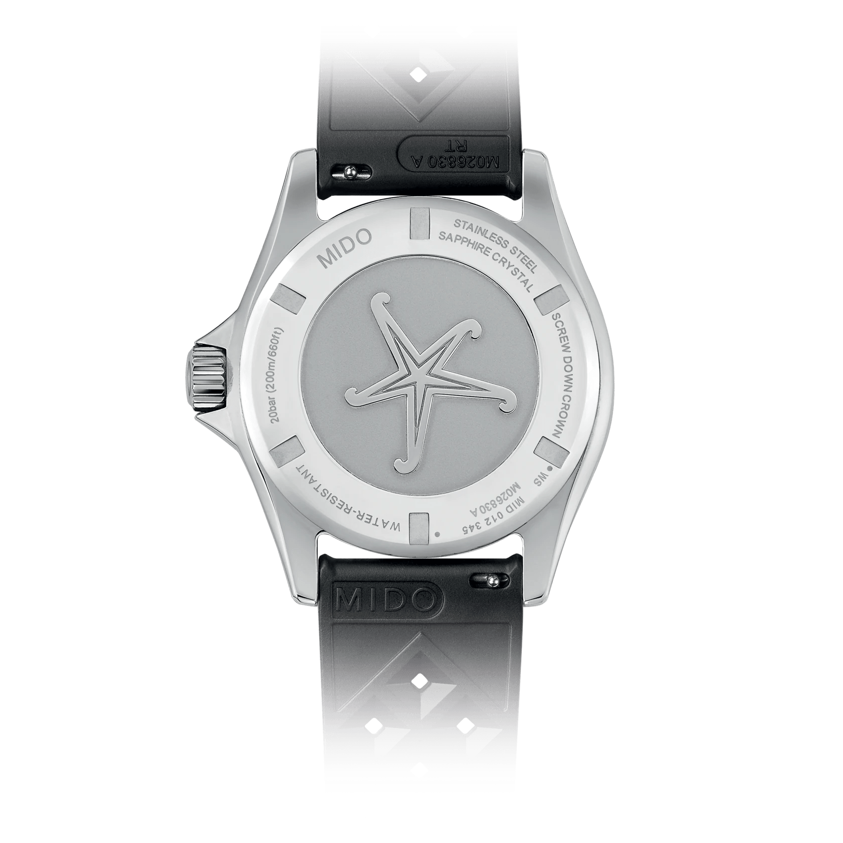 Mido Ocean Star Tribute Grey Gradient Dial Men's Watch M0268301708100