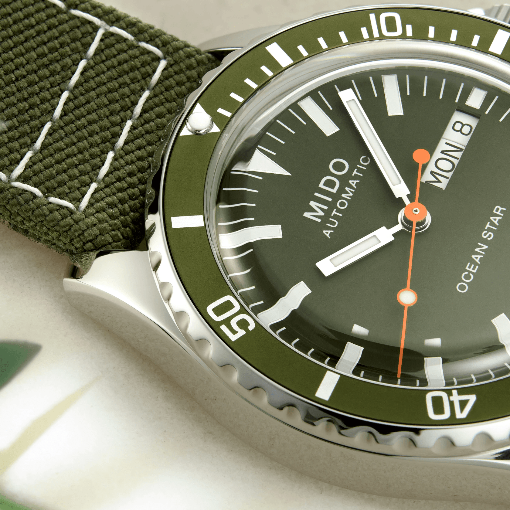 Mido Ocean Star Tribute Green Dial Men's Watch M0268301809100