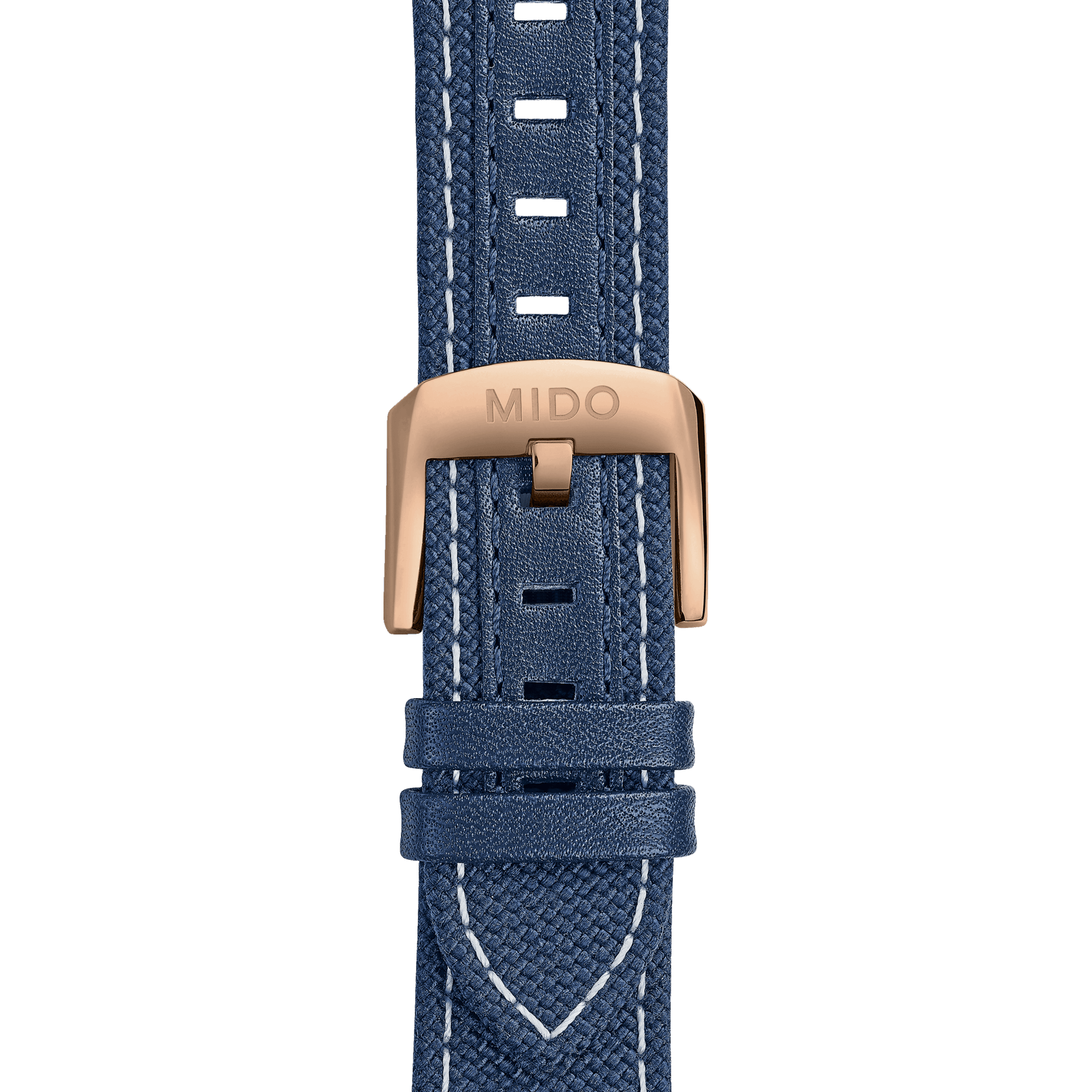 Mido Ocean Star Tribute Rose Gold-Blue Men's Watch M0268303804100