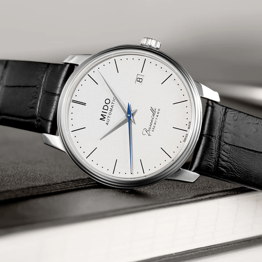 Mido Baroncelli Heritage Super Slim White Dial Men's Watch M0274071601000