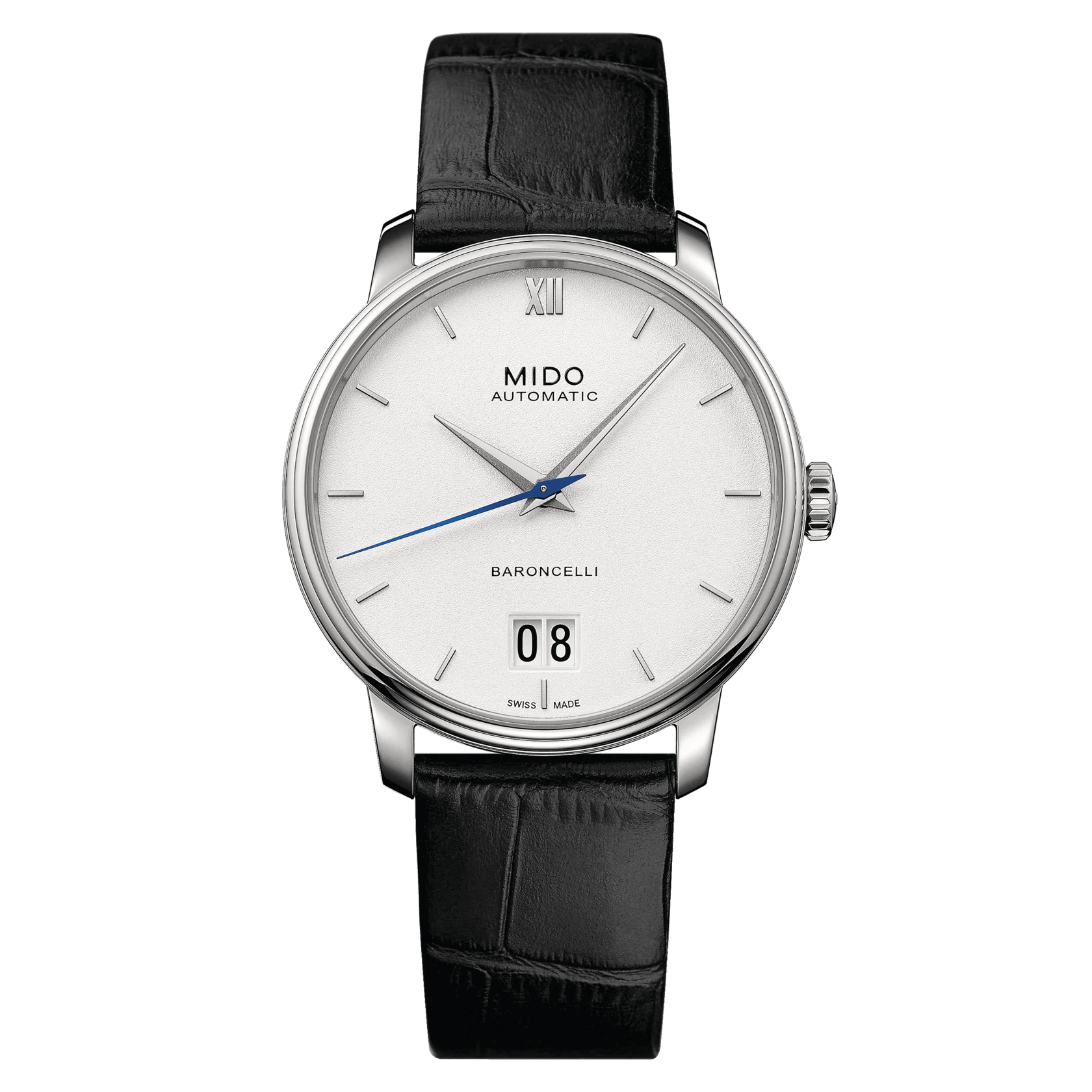 Mido Baroncelli Big Date White Dial Men's Watch M0274261601800