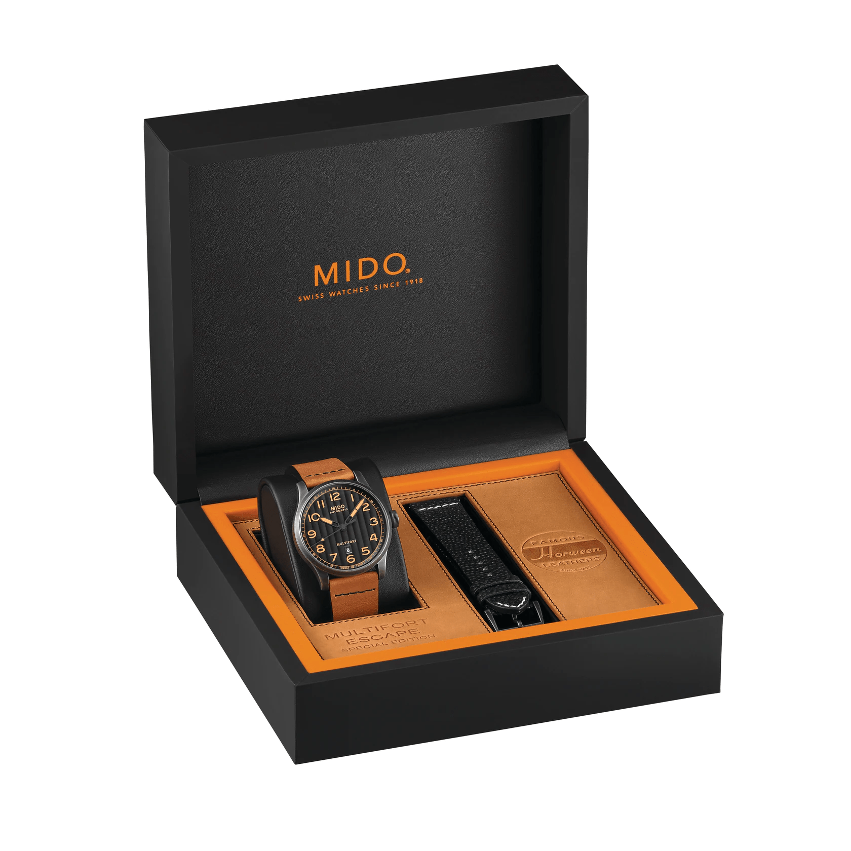 Mido Multifort Escape Horween Special Edition Men's Watch M0326073605099