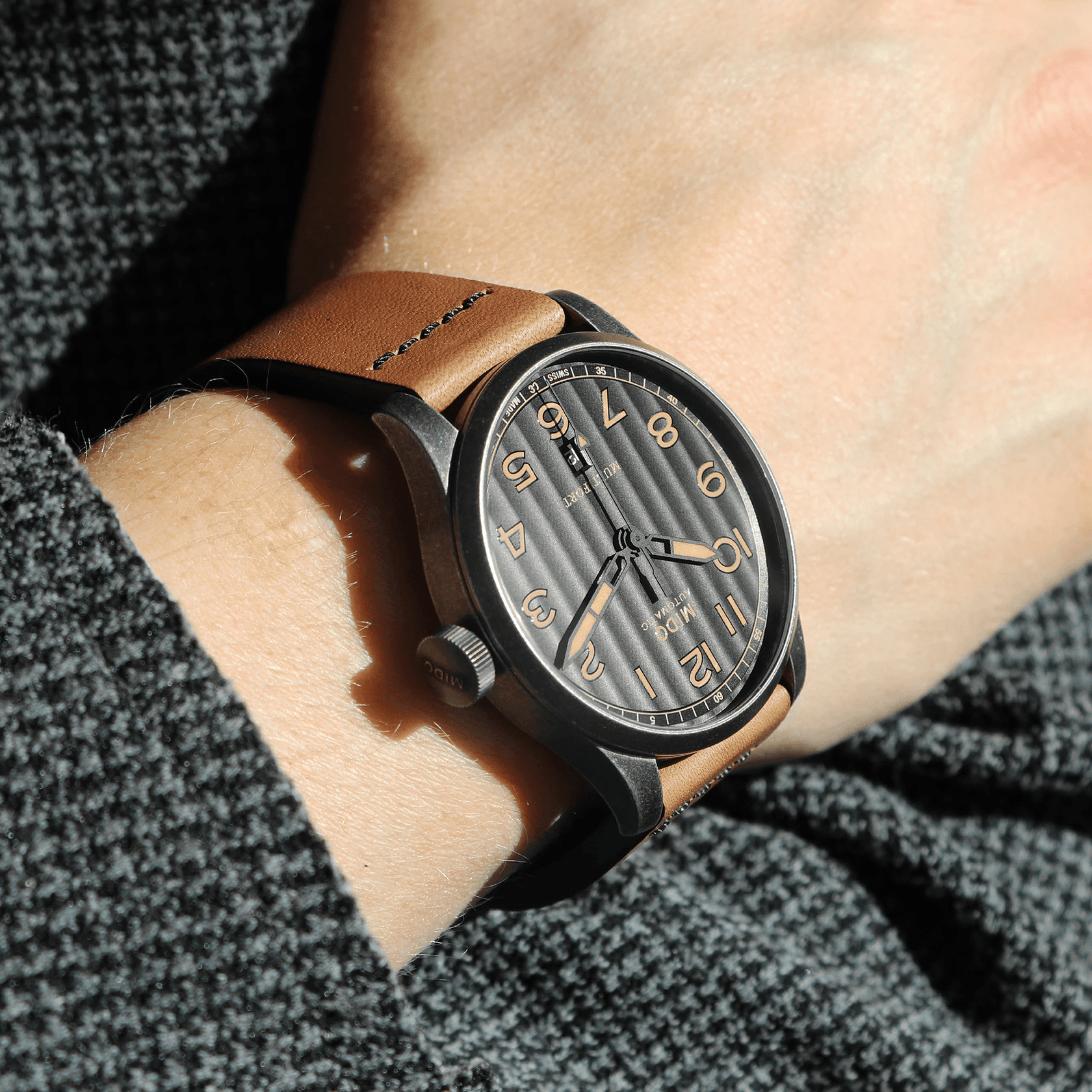 Mido Multifort Escape Horween Special Edition Men's Watch M0326073605099