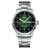 Mido Multifort M Chronometer Green Gradient Steel Men's Watch M0384311109700