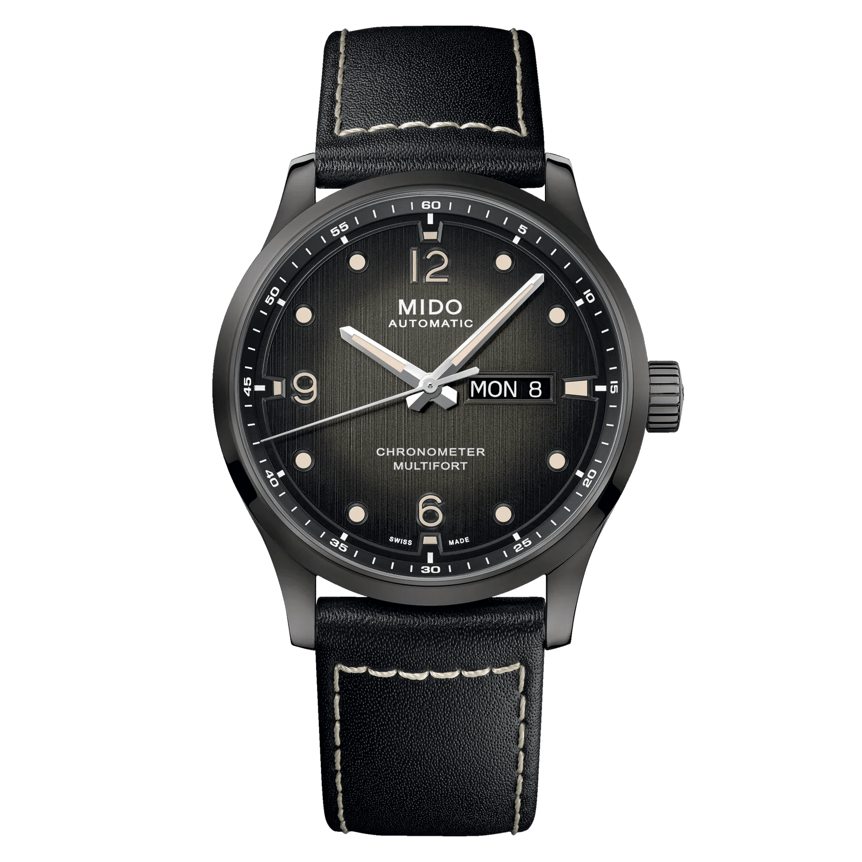 Mido Multifort M Chronometer PVD Coated Men's Watch M0384313605700