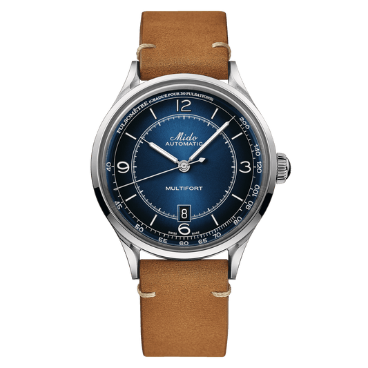 Mido Multifort Patrimony Automatic Blue Dial Men's Watch M0404071604000