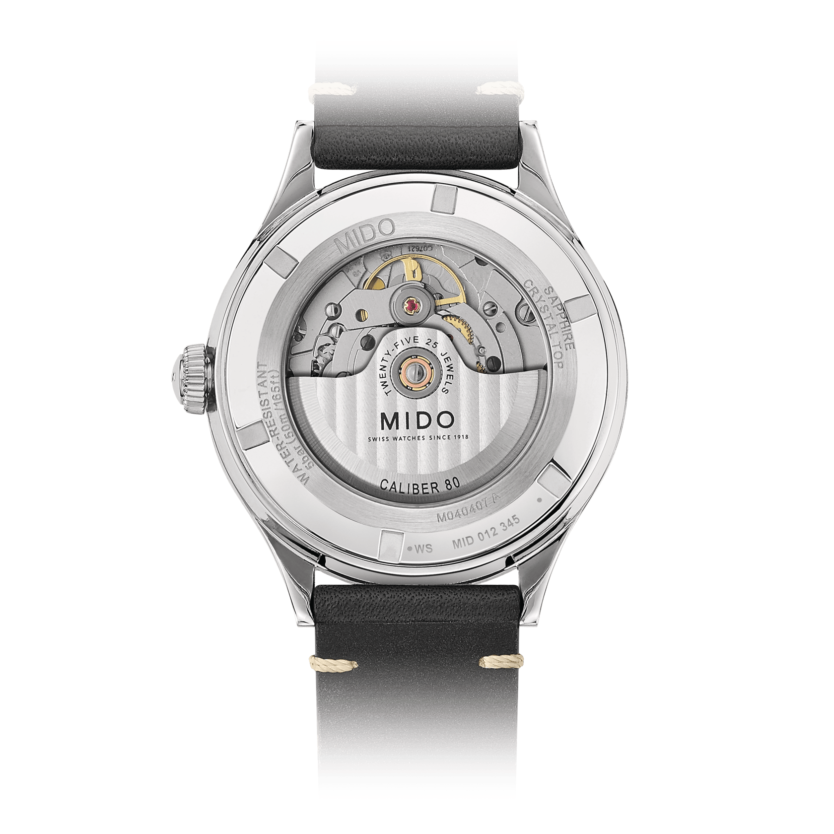 Mido Multifort Patrimony Automatic Anthracite Dial Men's Watch M0404071606000