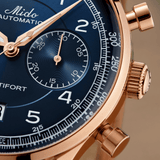 Mido Multifort Patrimony Chronograph Blue Dial Men's Watch M0404273604200