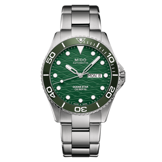 Mido Ocean Star 200C Green Dial Stainless Steel Men's Watch M0424301109100