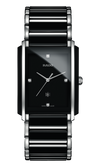 RADO Integral Diamonds 31mm Ceramic-Stainless Steel Black Men's Watch R20206712